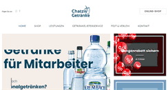 Desktop Screenshot of chatzis-getraenke.de